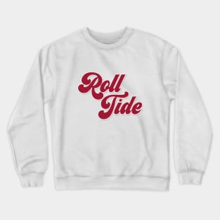 bama seventies font Crewneck Sweatshirt